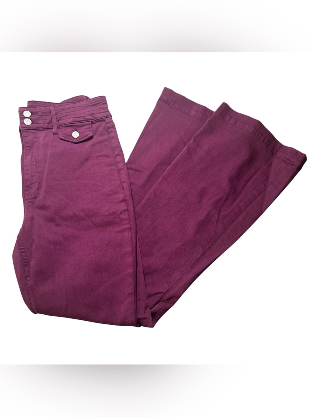 Idyllwind Miranda Lambert Size 12 Raspberry Purple Bell Bottom Jeans